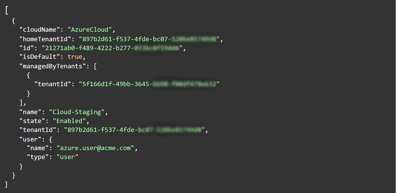 Upon successful authentication