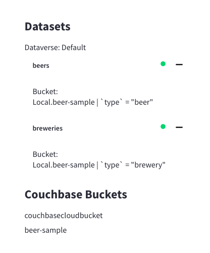 The 'Bucket Insights' panel.
